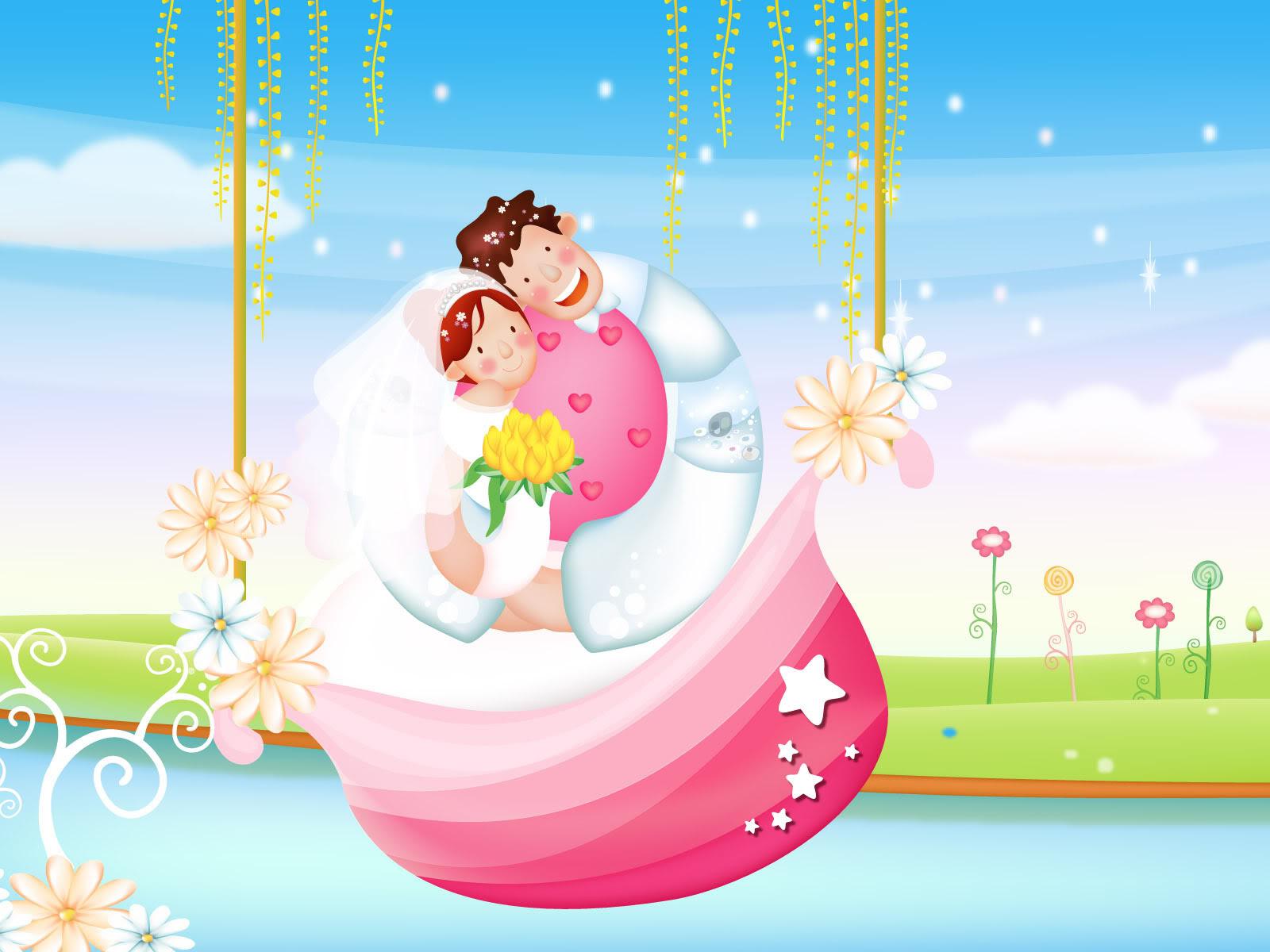 The couple love boat