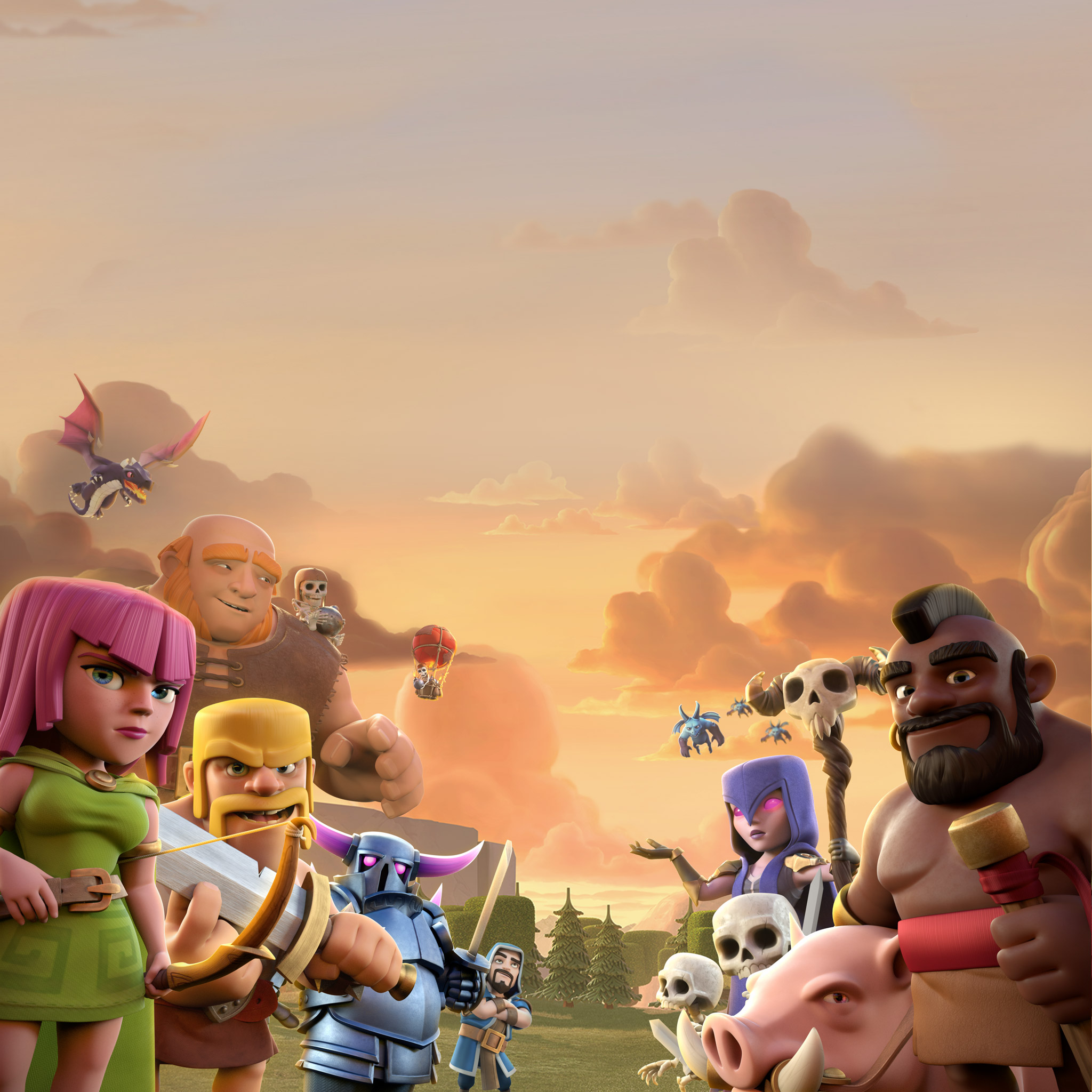 Tropas principales de Clash Royale