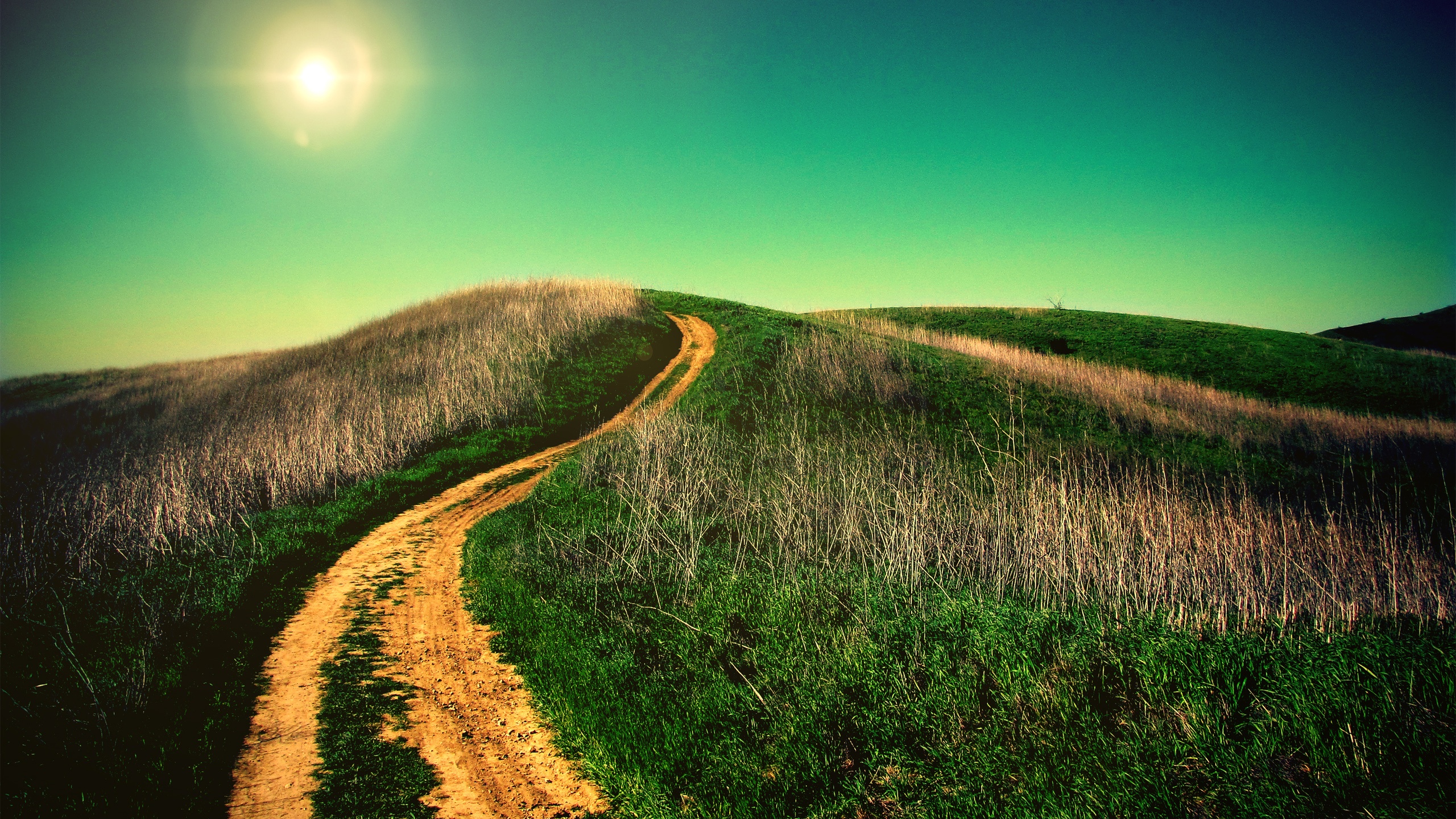 Uphill road