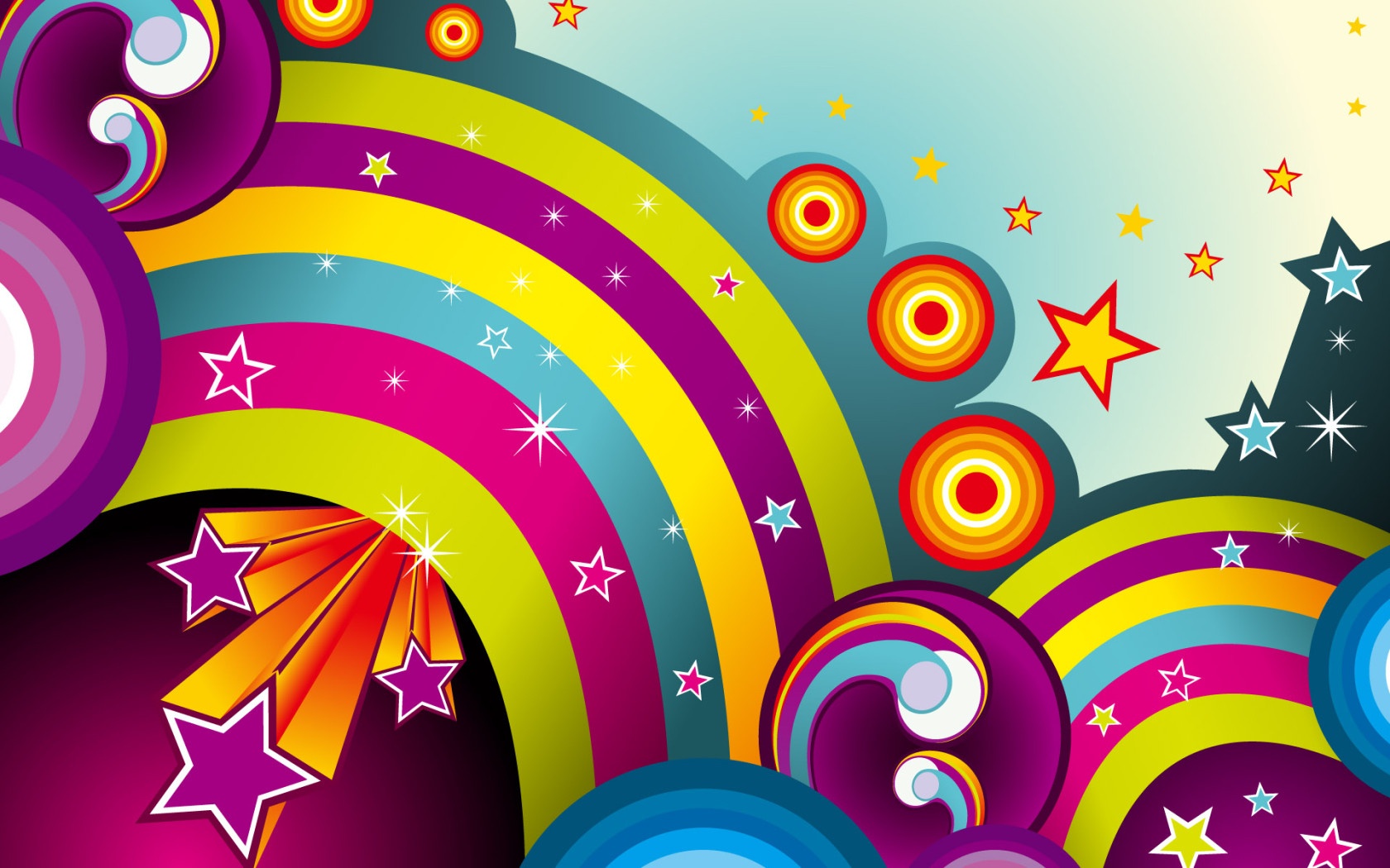 Vector rainbows