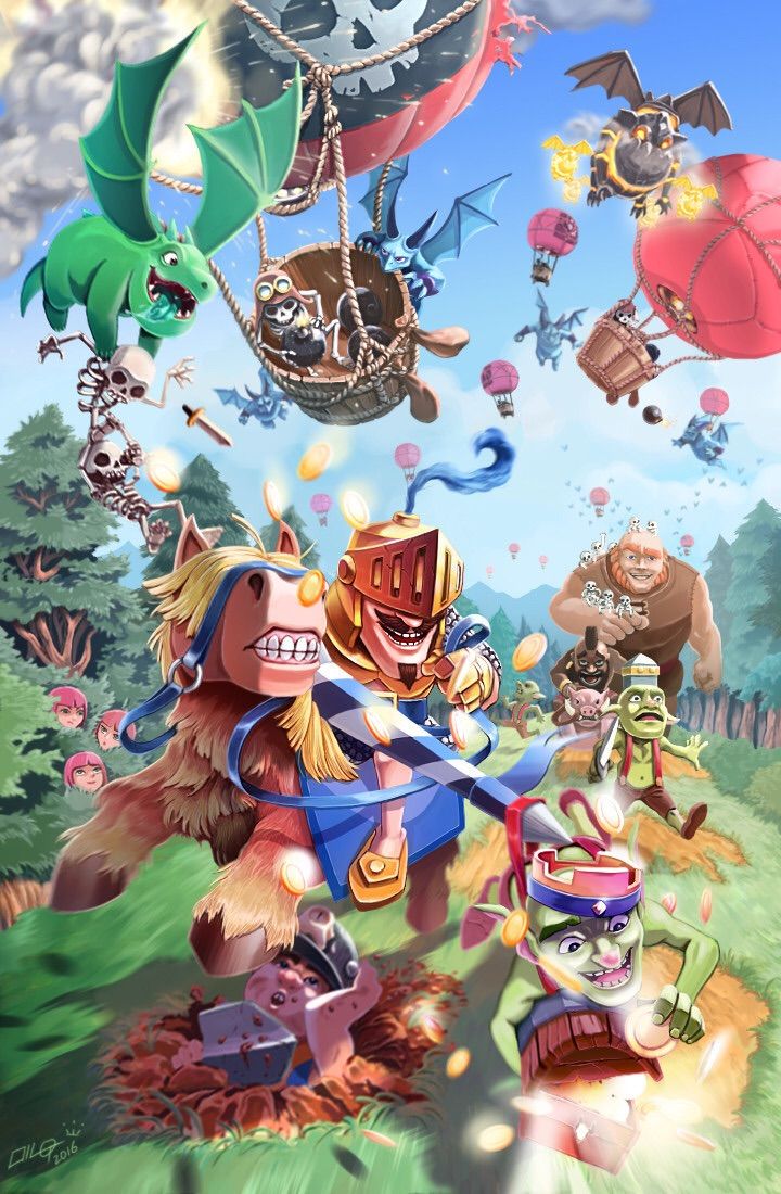 Wp1815992 clash royale wallpapers
