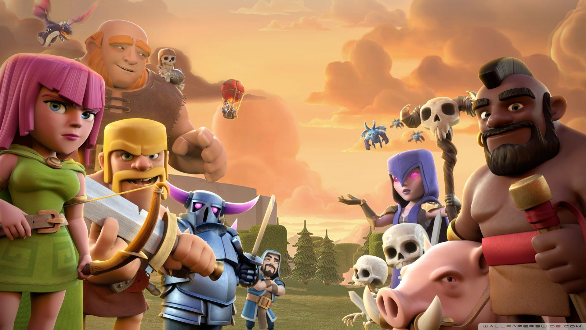 Wp1816049 clash royale wallpapers
