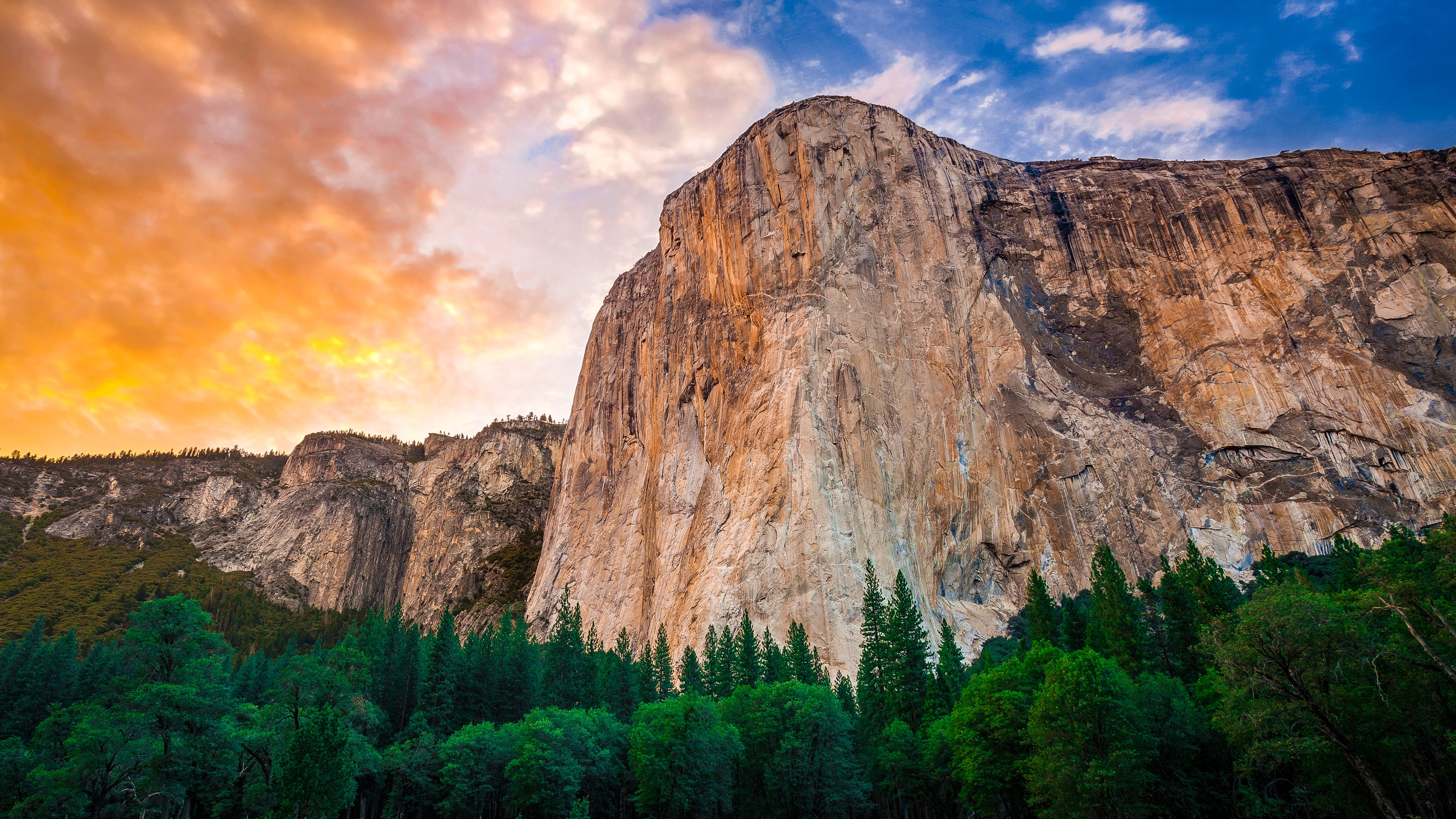 Yosemite mountains